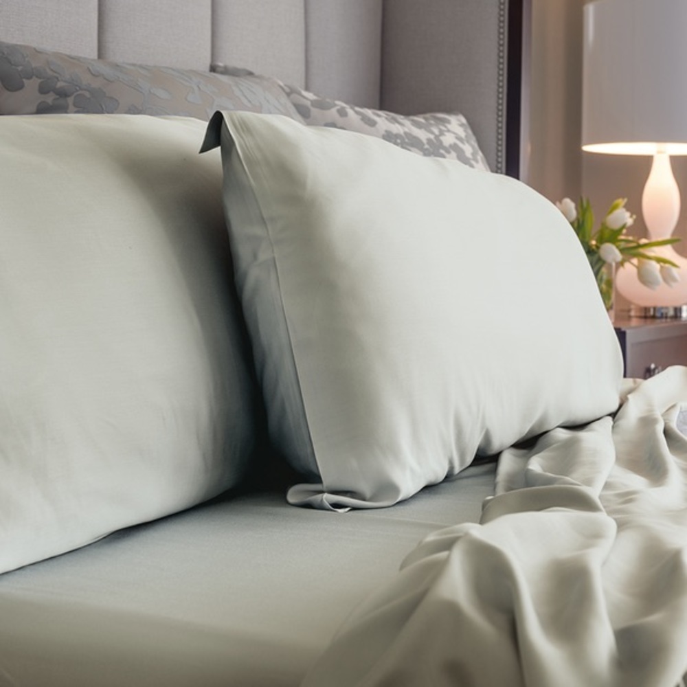 Sage Green 4-Piece King Sheet Set